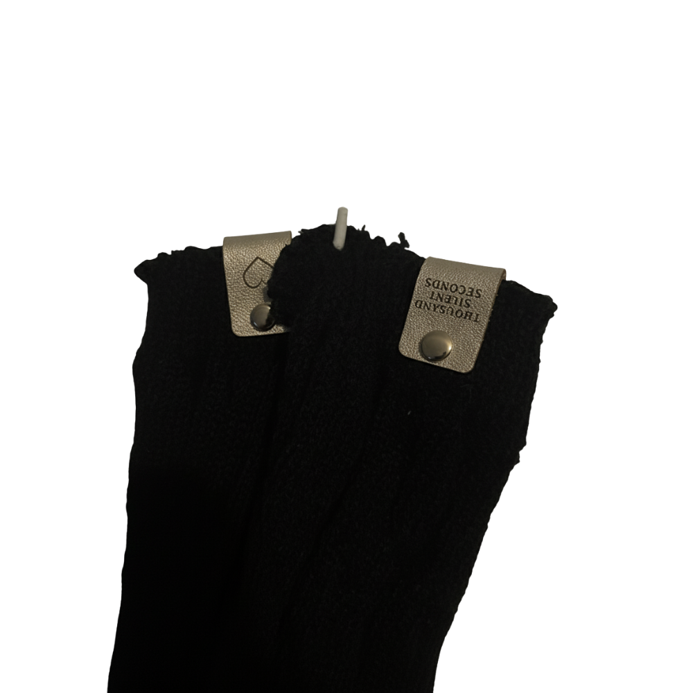 Arm Warmers - Thousand Silent Seconds - Czarne