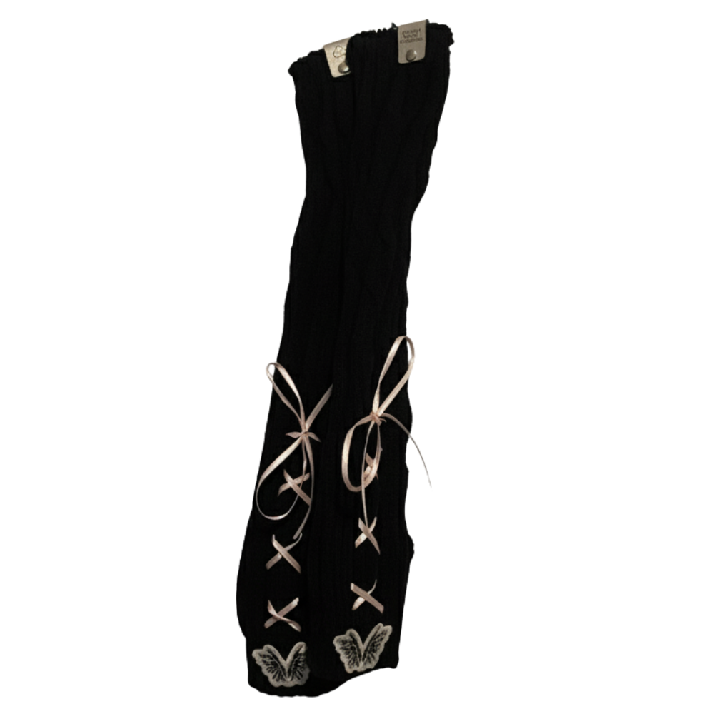 Arm Warmers - Thousand Silent Seconds - Czarne